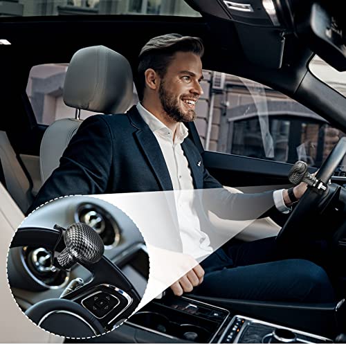 Tallew 2 Pieces Steering Wheel Spinner Knob Vehicle Steering Wheel Turn Ball Knob Suicide Power Handle Accessories For Cars, #TOP4