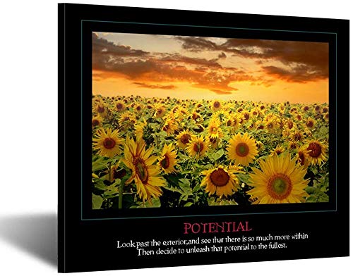 Kreative Arts Motivational Wall Art Canvas Print Office Decor Inspiring Framed Prints Giclee