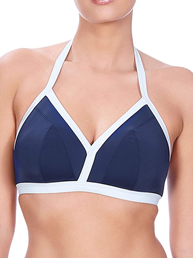 Freya In The Navy haut de bikini triangle souple Marine AS3859 - 3