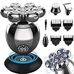 5-in-1 Electric Head Shaver for Bald Men - Rotary Design Head Shavers - Electric Men's Grooming Kit - with Rotary Blades…