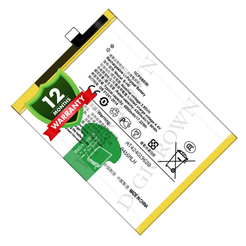 Image of Original B-H0 Battery Compatible for Vivo S1 (Vivo Y7S) (1907, V1907, 1907 19, V1913A) - (4500mAh) - 1 Year Warranty