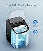 EASYERA Nugget Ice Maker Countertop,Chewable Pellet Ice, 33LBS/24H,Compact Self-Cleaning Ice Machine with Ice Bags,Pebble Ice Maker for Home, Kitchen, RV, Camping #4