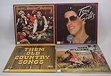 Country Music Lot of 4 Vinyl Record Albums Slim Boyd and more