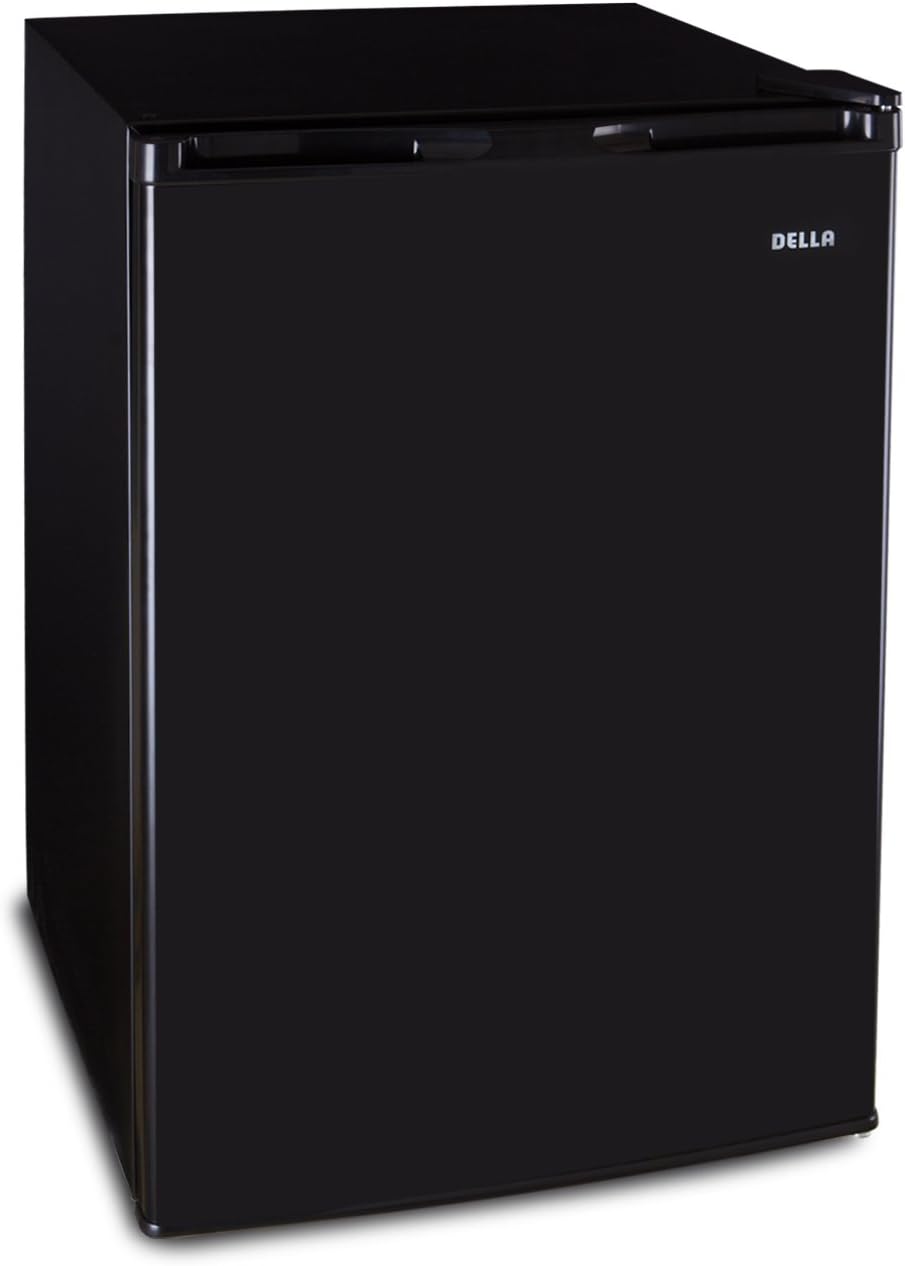DELLA 4.5 Cubic Feet Quiet Electric Mini Refrigerator with