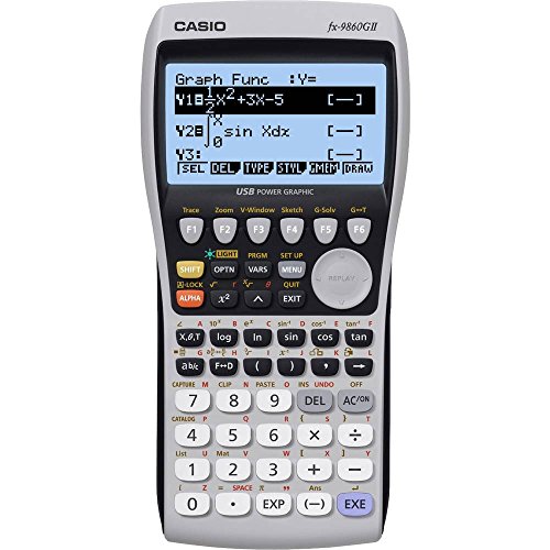 CASIO FX-9860GII - Calculadora gráfica, 21.2 x 91.5 x 184 mm...