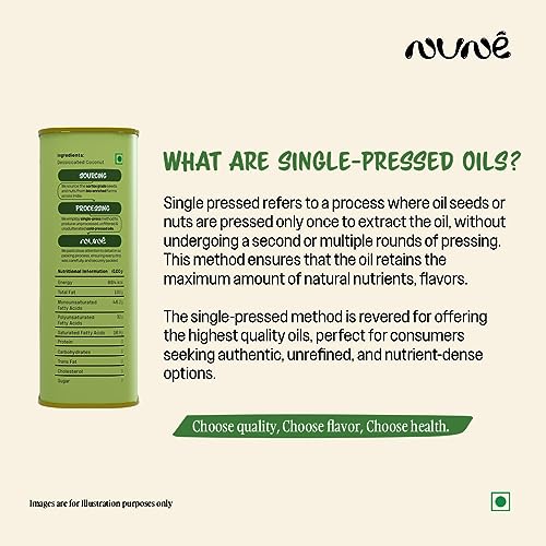 Image of Nune Virgin Cold Pressed Coconut Oil - 1 Litre