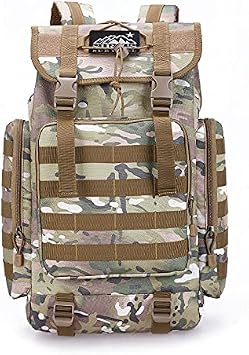The Rambler - 40L Tactical Backpack with MOLLE Webbing Camo