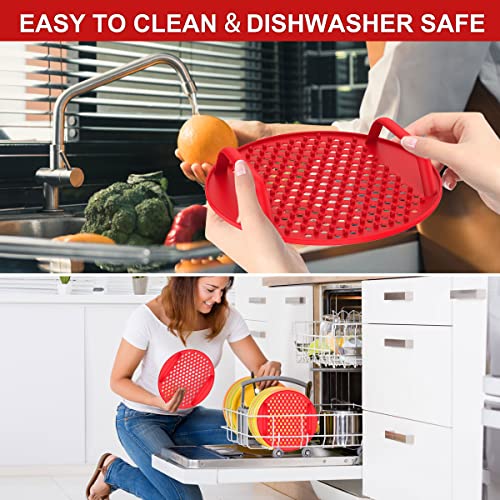 2Pcs Cestino per Friggitrice ad Aria in Silicone