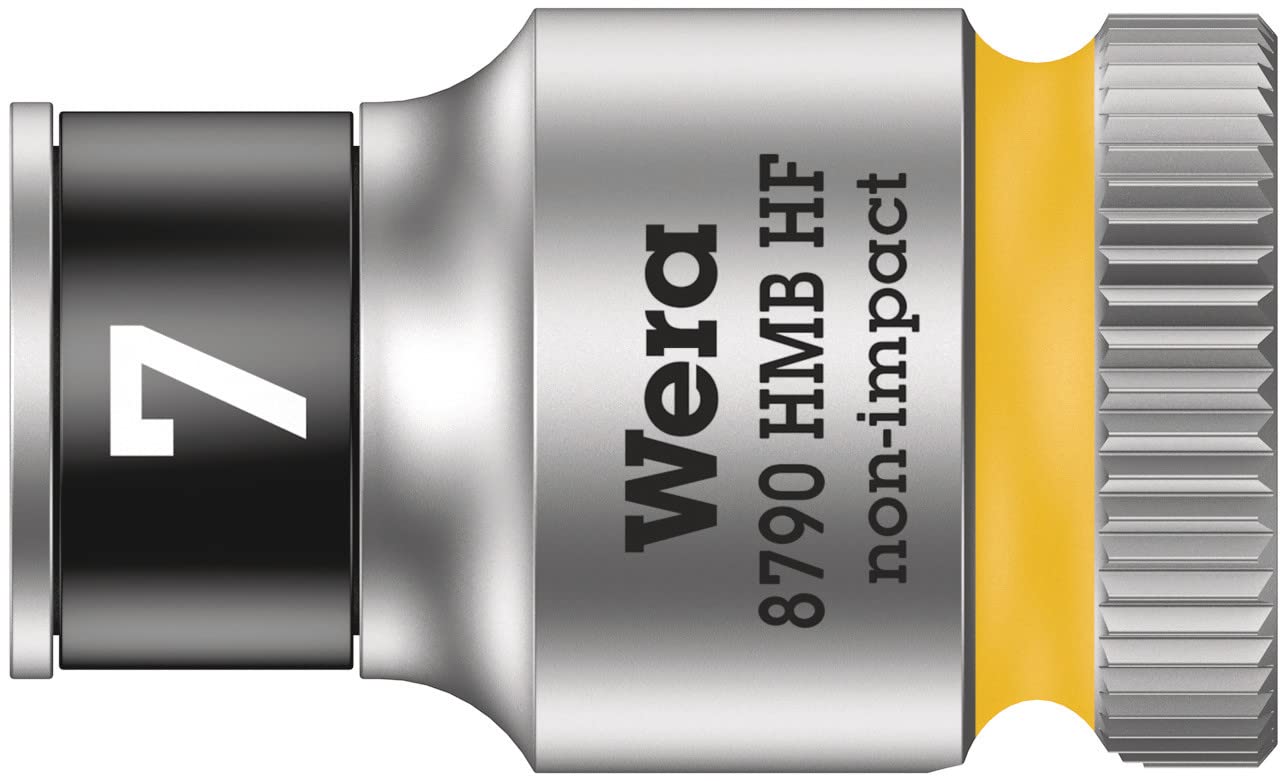 Wera - 05003536001 - Juego de carracas, 8100 SB Juego de carracas All-in Zyklop Speed, con arrastre de 3/8", 35 piezas