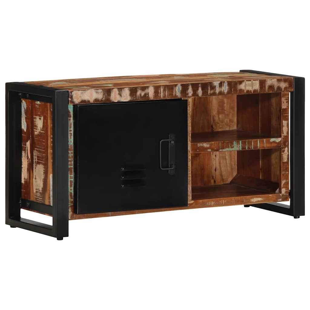 vidaXL Szafka RTV 80x30x40 cm Drewno lite odzyskane