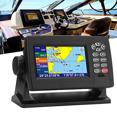 LBEC Navigation GPS-Tracker, 5 Zoll IP65 12-36V wasserdichter Marine-GPS-Navigator für Boote - Image 3