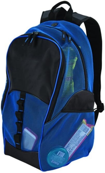 Travelwell Mesh Tablet Computer Backpack, Blue