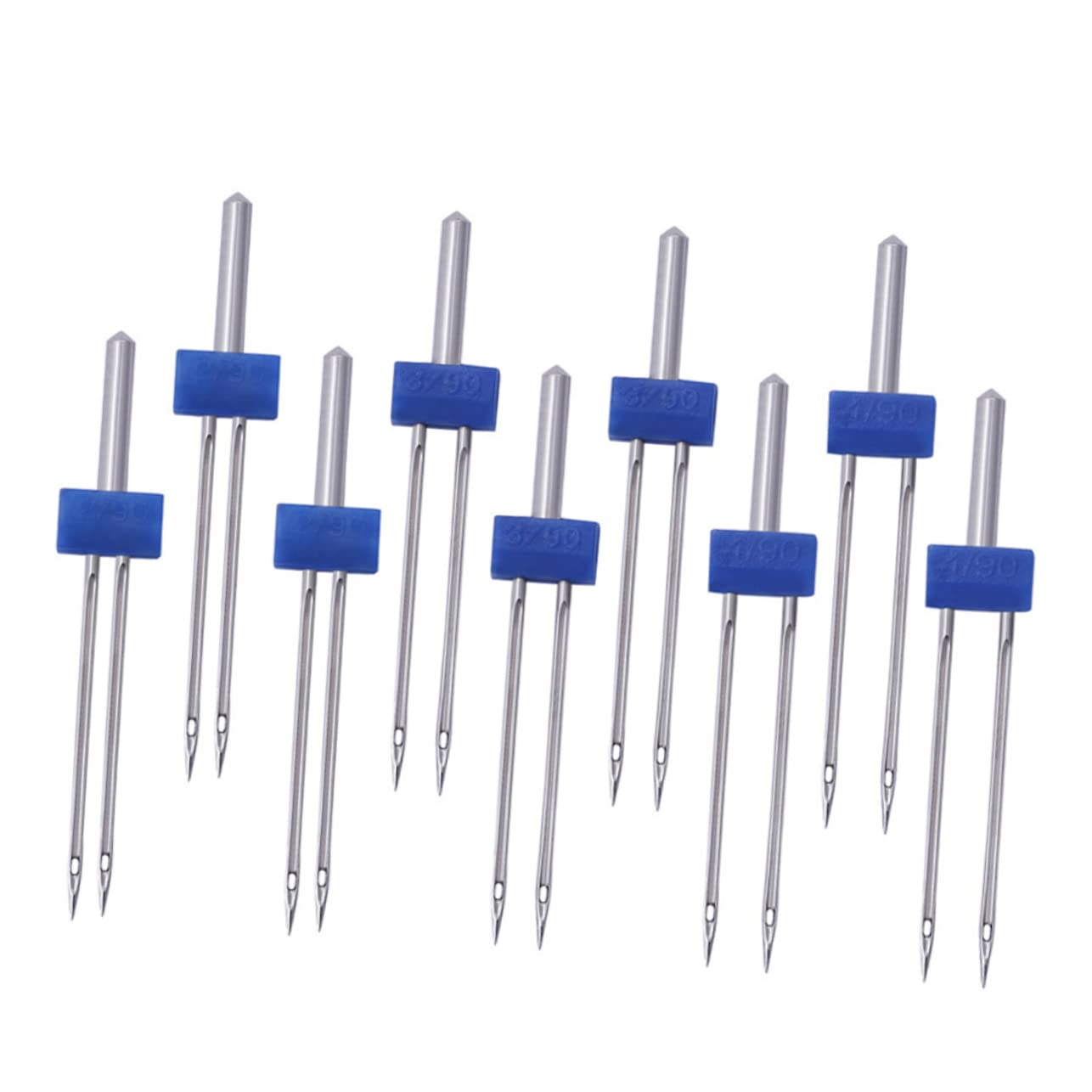 STOBOK 1sacchetto Aghi Doppi per Macchine da Cucire Kit Multifunzione per Cucire Decorazioni e Linee Parallele Compatibili la Maggior Parte dei Modelli di Cucito