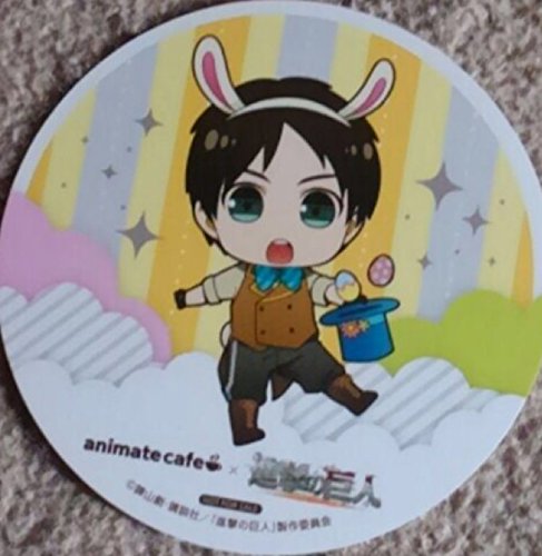 Amazon.co.jp: 進撃の巨人 エレン コースター アニカフェ イースター 