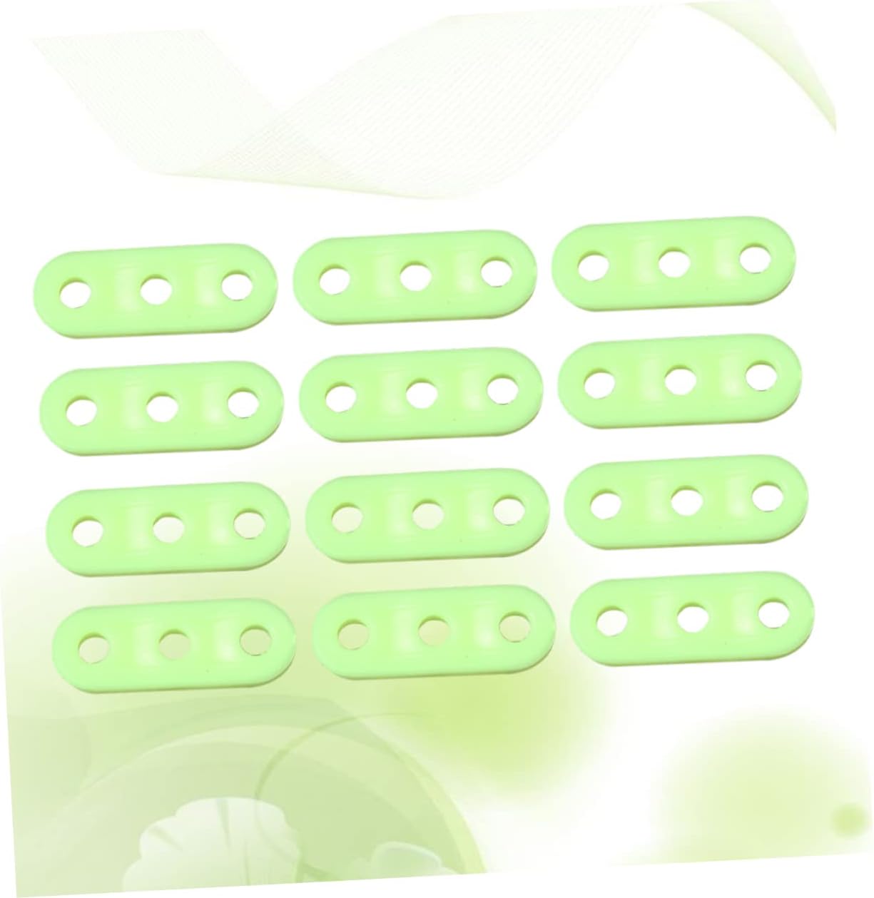 BESTonZON 20Pcs Tent Rope Fastener Tensioner Adjuster for Camping Hiking and Outdoor Activities Cord Lock Green Essential Camping Accessories