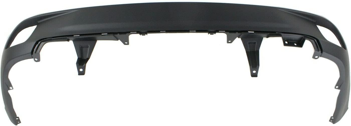 BUMPERS THAT DELIVER - Textured, Black Rear Lower Bumper Cover Fascia for 2014-2019 Toyota Highlander 14-19, TO1115104
