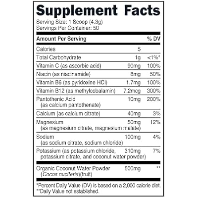 Bucked Up Essentials Electrolytes Rocket Pop | Advanced Hydration Complex with 500 mg Electrolytes Per Serving | Gluten Free Non GMO Third Party Tested Drink Mix | 230g (50 Servings)