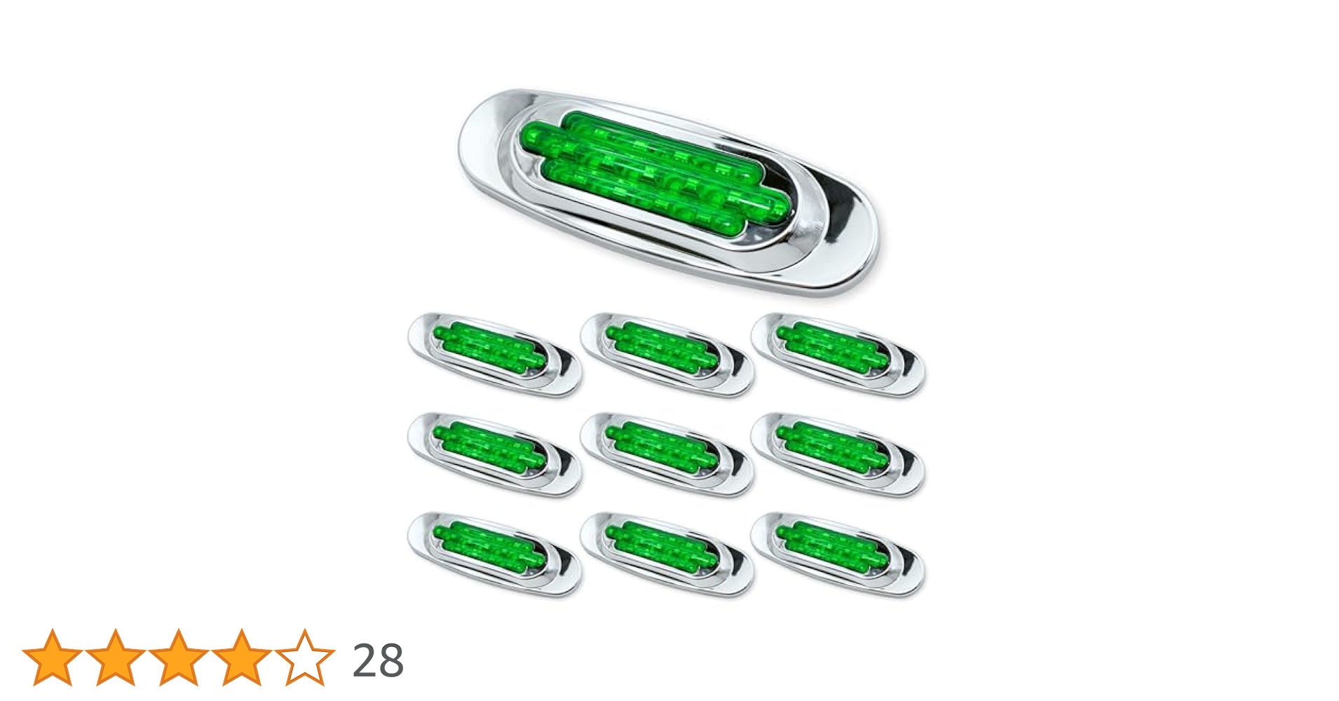Amazon.co.jp: MARUHADO サイドマーカー LED 24v 12v トラック