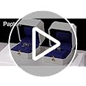 Leather Bracelet Gift Box Bangle Holder Octagonal Jewelry Gift Box For Bangle Bracelet Storage