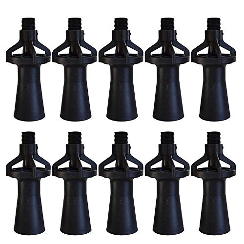 Image of Eductor Nozzle - BSPT Fluid Mixing Eductors - Glass Reinforced Polypropylene - Minimal Maintenance and Clog Resistant Tank Mixing Agitation Nozzles - 1 /4 inch (10 Count)