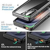 AICase Wodoodporne etui do Samsung Galaxy S26 Plus Clear Wodoodporne,odporne na śnieg i kurz,IP68.Pełna ochrona całego urządzenia 360°,całkowicie szczelne etui do użytku pod wodą