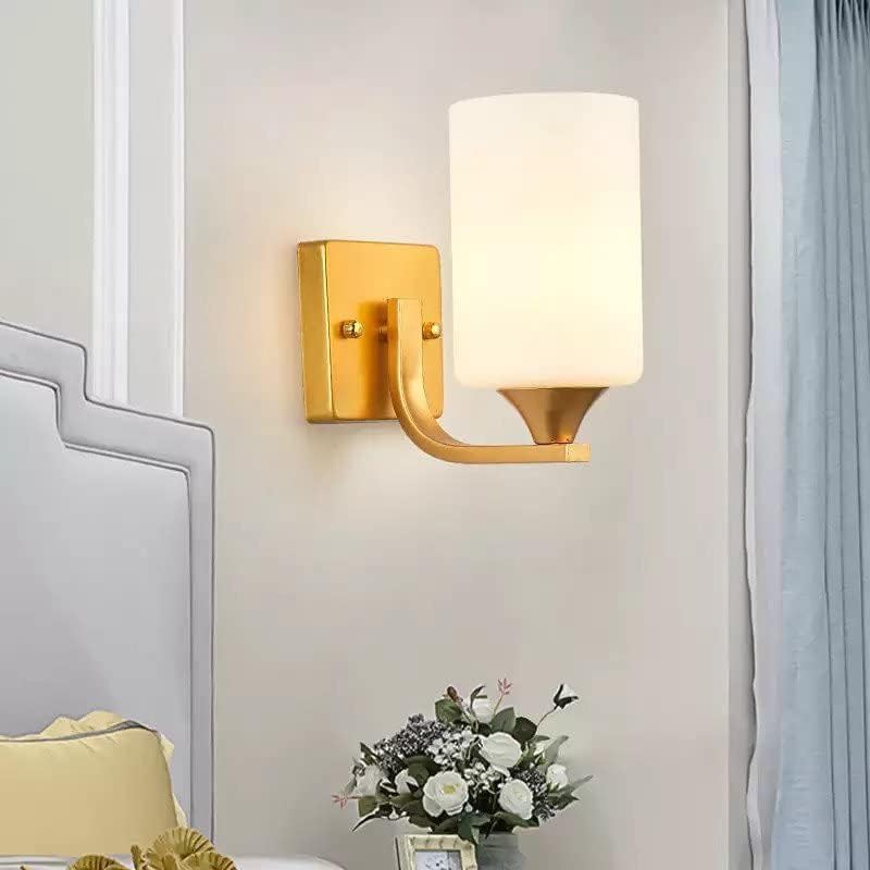 Image of OJIT Premium Gold Wall Lamp (with Bulb) Lamp for Bedroom, Living Room, Restaurants, Dining, Coffee Shop, Home Etc. (Pack of 1)