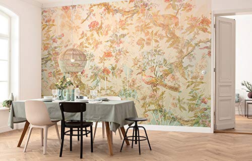 Komar HX7-060 Non-Woven Photo Wallpaper XXL Decoration Art Nouveau de Paradis Bedroom Living Room Office Hallway Size 350 x 255 cm (Width x Height) Colourful
