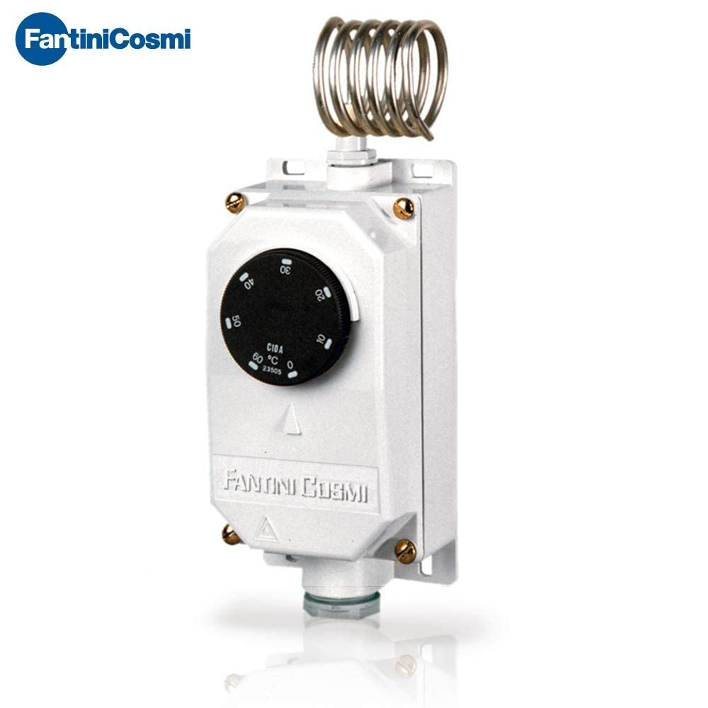 C10c2y - termostato per ambiente industriale con capillare a spirale, in custodia stagna