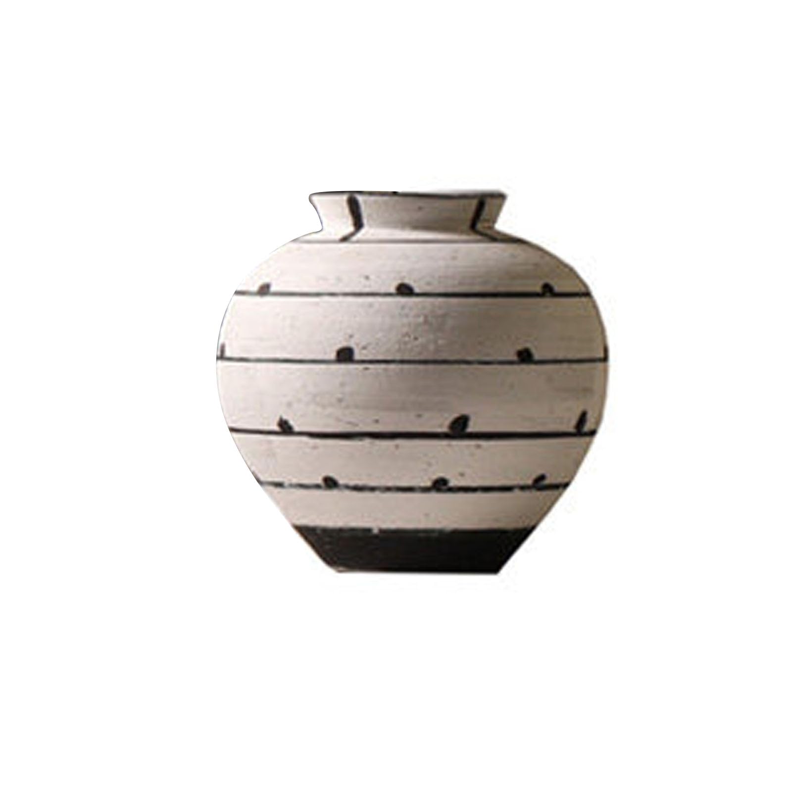 Nzzkoides D Large Art Ceramic Vase, Creative Ecorative Vase, Ornament For Living Room, Bedroom, Restaurant, Hotel, Farmhouse, Villa, Irregular Shape(Size:21.8 * 21.8 * 21.4Cm,Color:d)