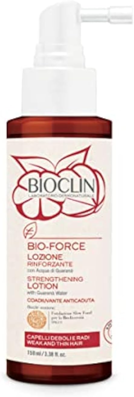 – BioClin Spray Lozione Rinforzante per Capelli Indeboliti, 150ml con Acqua di Guaranà e Vegetal Complex, Unisex