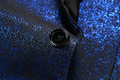 Men's Floral Tuxedo Jacket Paisley Peaked Lapel Slim Fit Stylish Blazer Jacket for Dinner,Prom,Wedding4