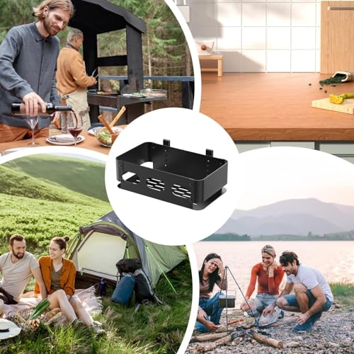 Support pour ustensiles de barbecue outdoor à crochets - 6