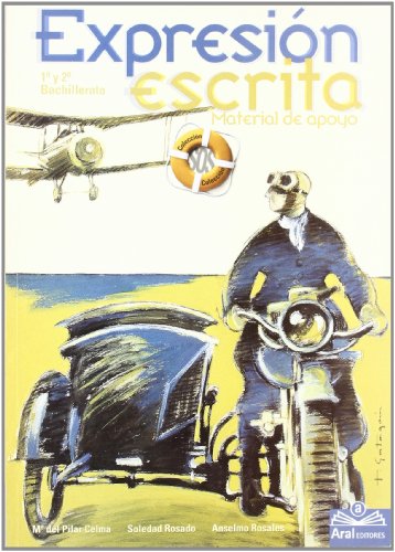 Portada de Expresión Escrita. Material de Apoyo. Bachillerato