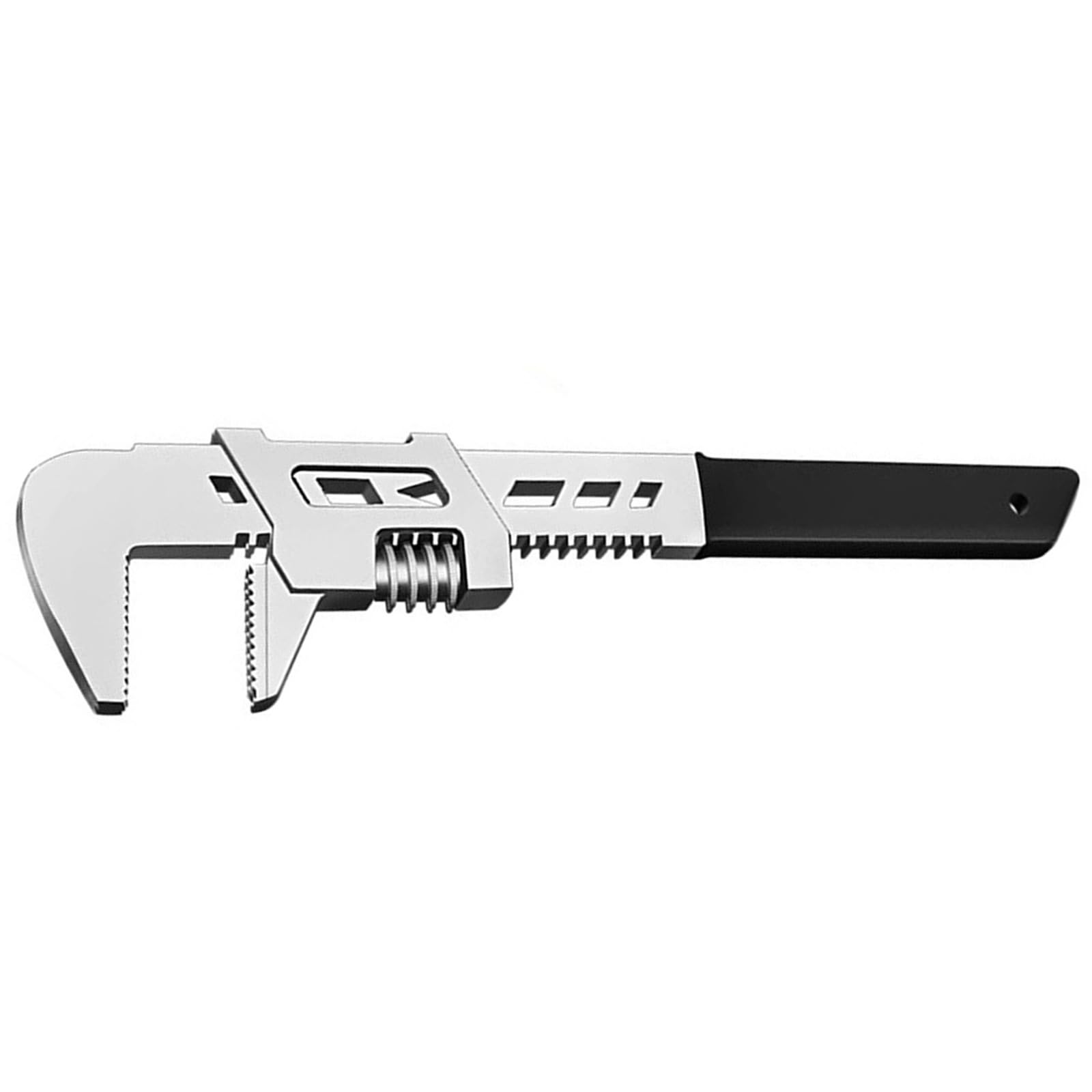 Msioytog Opening Adjustable Spanner Wrench Tool for Mechanics and DIYer Projects Easy Access in Tight Space Home and Auto Use Angled Pipe Pliers