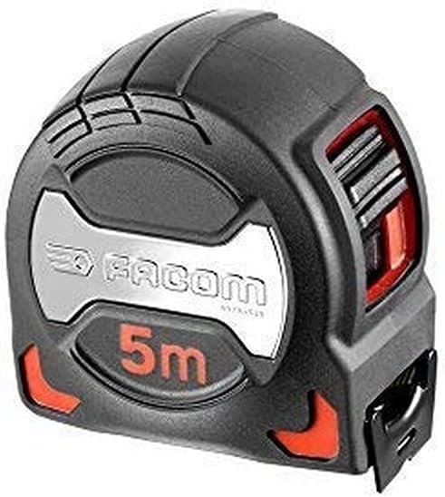 Facom Tape Measure with Casing 897 a.528 M Grip, Multi, 5 M