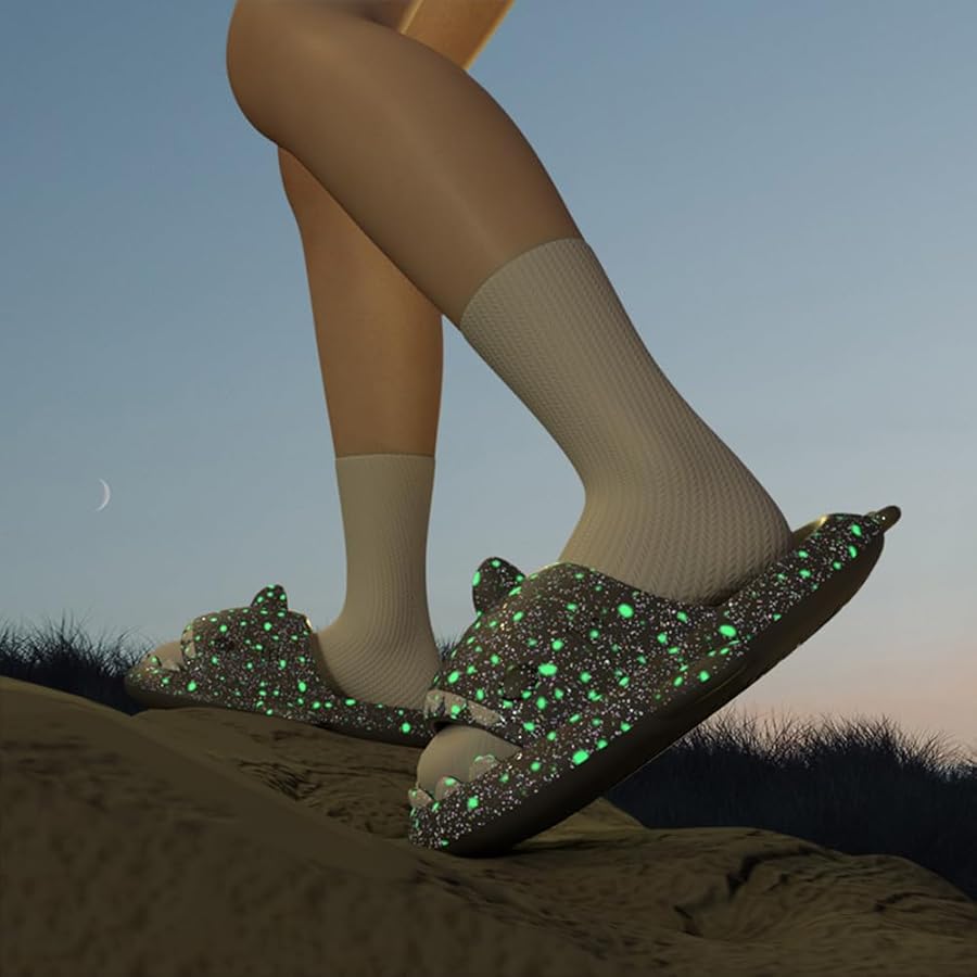 【chuclla】Shark-sole studs volume sandal Amazon.com | XPKWS Shark Slides for Women and Men Unisex