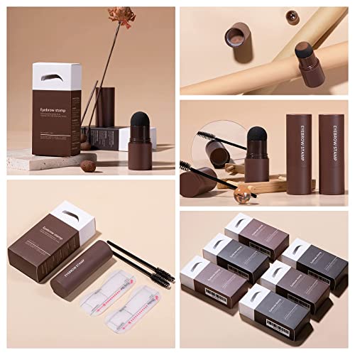 Lokfar LF1072-3 Eye-Brow Stamp Stencil Kit, Waterproof Brow Stamp Shaping Kit Eyebrow Definer thumb #7