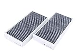 Genuine OEM Cabin Air Filter Set Odor Charcoal For Mini F54 F55 F56 F57 F60 Cooper Clubman