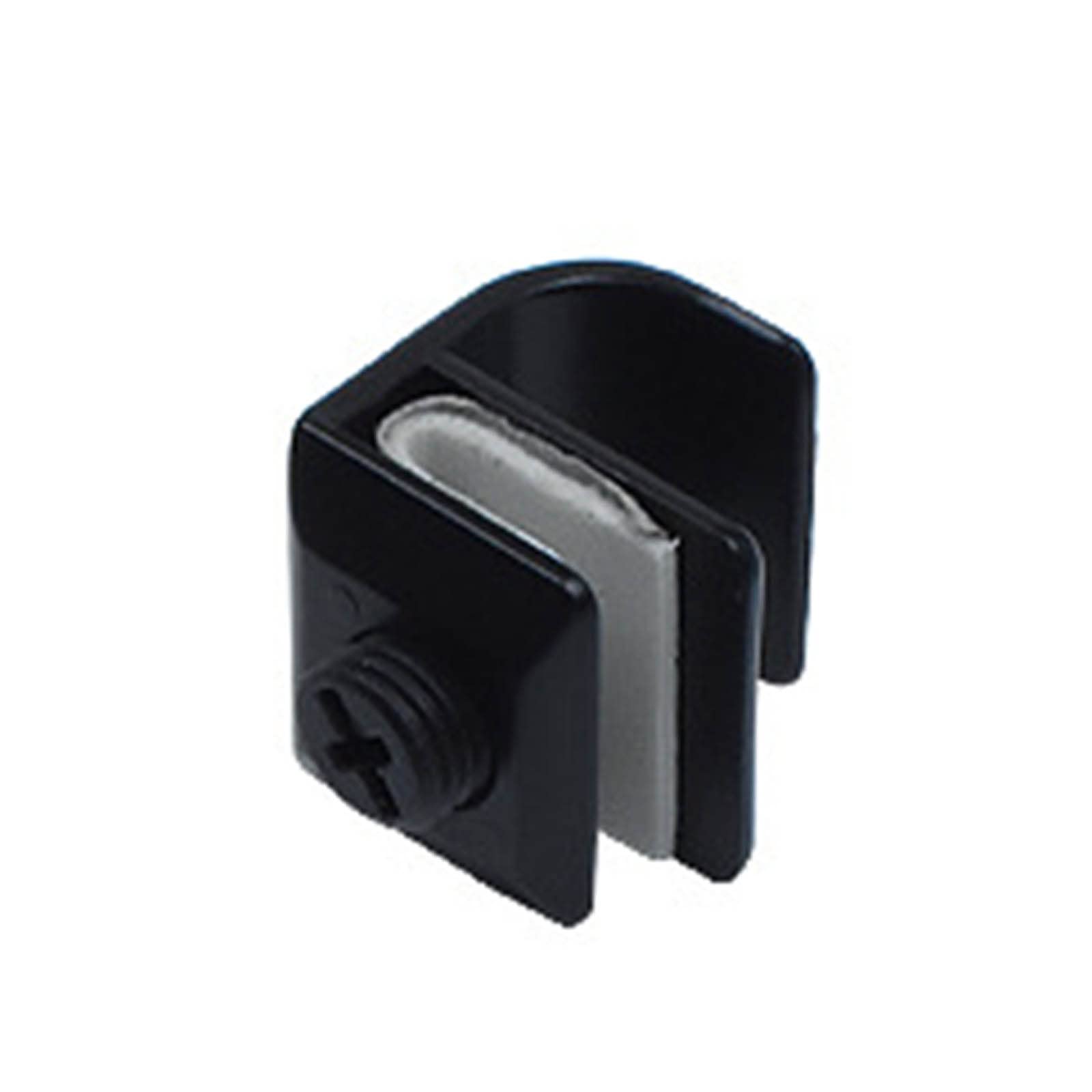 YROHGKPN Round Shower Glass Door Handle Showcases Cabinet Drawer Metal Clamp Pulls Bathroom Hardware Rustproof Handle
