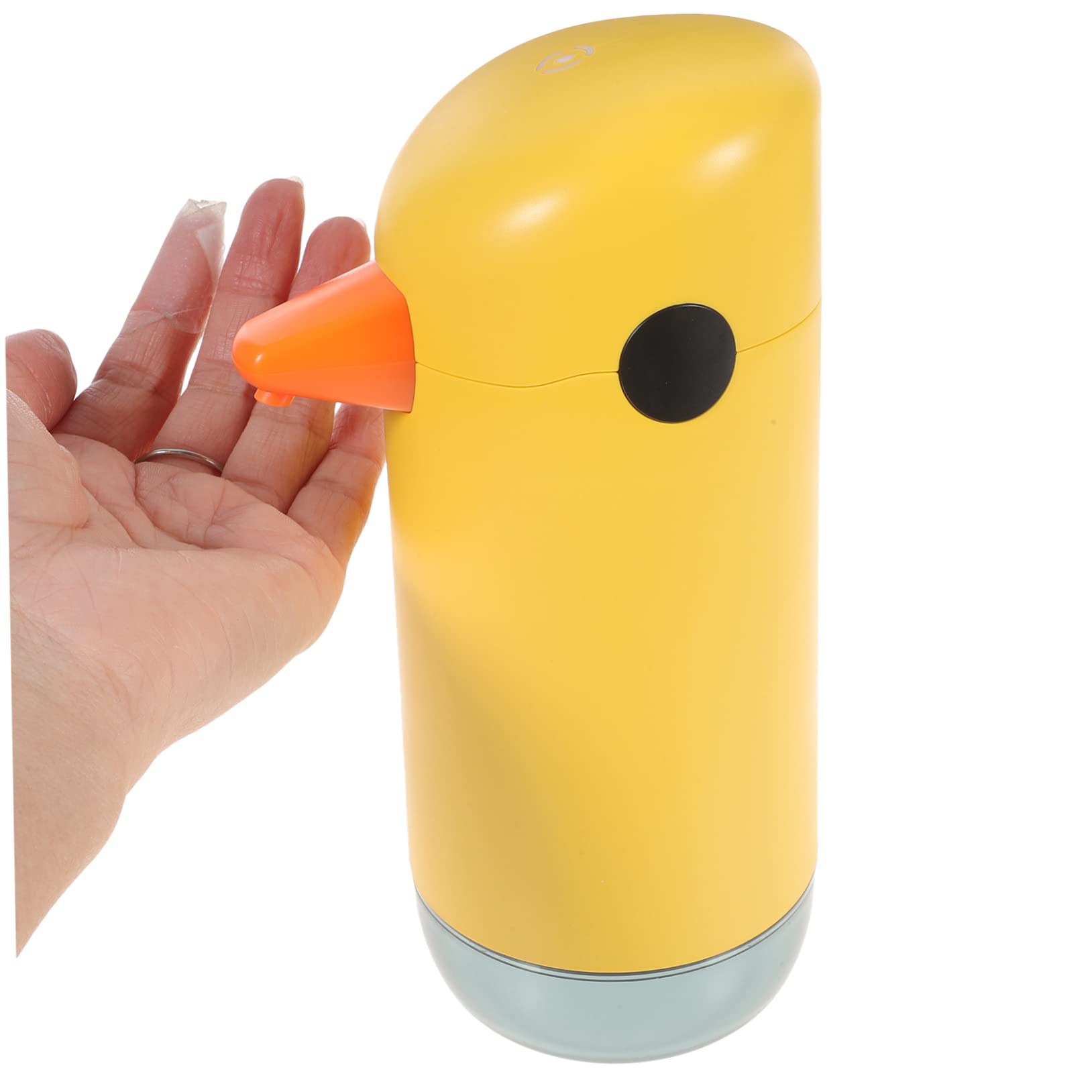 IMIKEYA Dispenser Di Sapone Automatico Contenitore Di Sapone Per Le Mani Supporto Di Stoccaggio Lozione Dispenser Di Caramelle Sapone Liquido Dispenser Di Sapone Bagno Bambini Abs Yellow