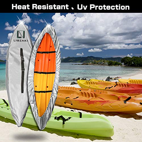 image for LI LIBZAKI LIBZAKI 12.3-13.5ft Waterproof Kayak Cover-300D Storage Dus