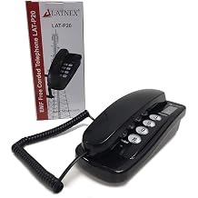 LATNEX LAT-P20 Corded Phone   EMF Shielding Landline Telephone for EMF Sensitive Individuals, Vision or Hearing Impaired Seniors and Elderly People, Easy to Use, Ideal for Home or Office