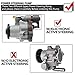 A-Premium Power Steering Pump, with Solenoid Valve, Compatible with BMW 128i 2008-2013, 328i 2007-2013, 325i & 330i 2006, N52 L6 3.0L, For Active Steering, Replace # JPR686