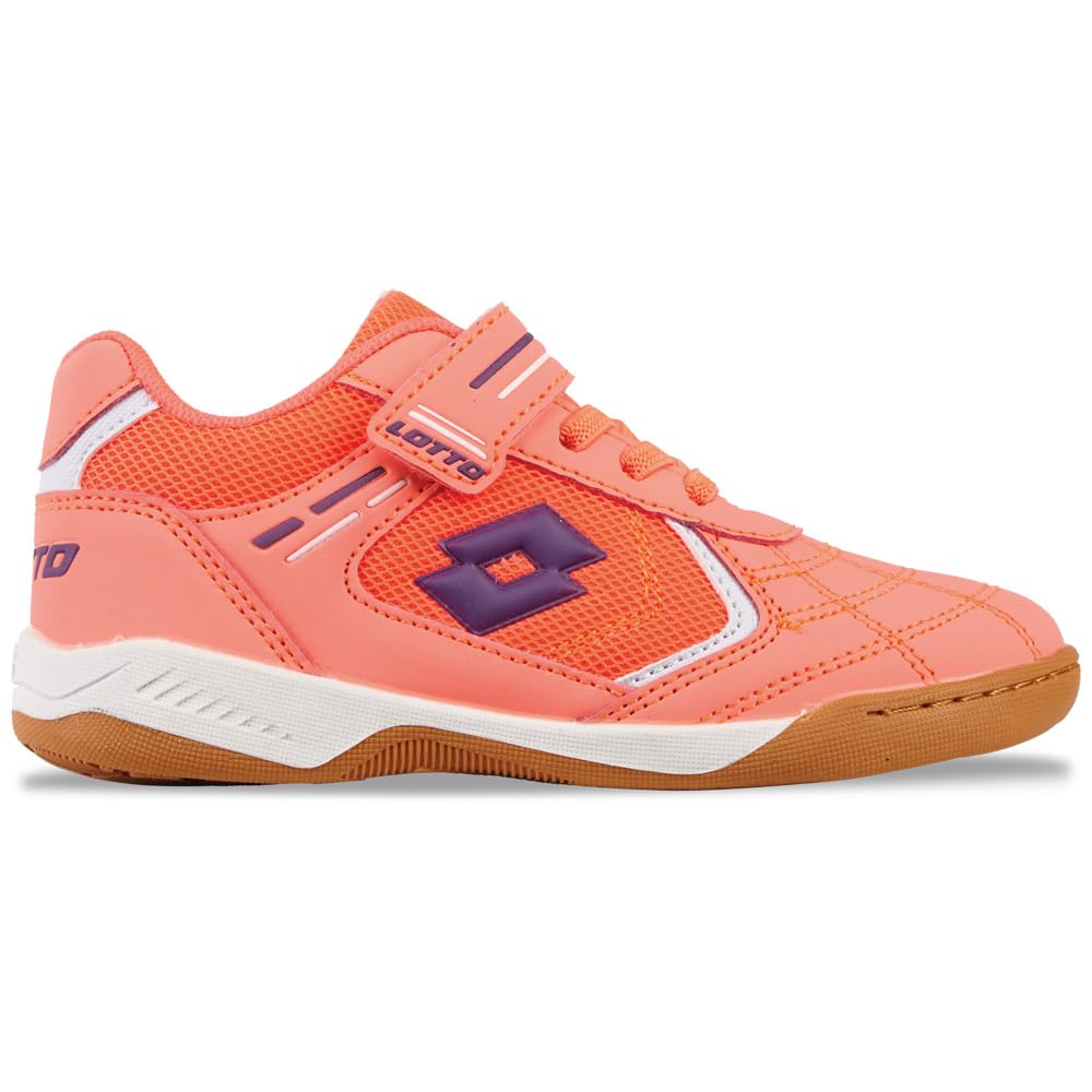 Lotto Stylecode: 2601170K SOCCERA K Unisex Kids Sneakers I Hallenschuh für Kids I in kinderfußgerechter Passform I ideal für den (Schul-) Sport I mit Nicht-färbender Sohle