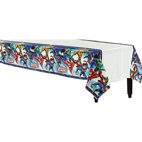 Amscan 571585 - Tovaglia in plastica DC Comics