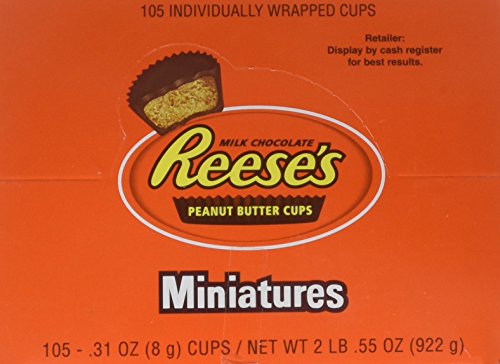 Reese's Butter Cups Miniatures Candy, 105Count Changemaker Box
