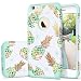 Fingic iPhone 6 Plus Case/iPhone 6s Plus Case Pineapple Design Slim Dual Layer Hybrid Hard PC Soft Rubber Anti-Scratch Shockproof Protective Case Cover for iPhone 6 Plus/6s Plus (5.5"), Mint Green