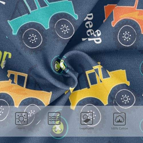 Boys' Exclusive Briefs Toddler Underwear 95% Combed Cotton Boxerbriefs 2T Cartoon Car Pattern Cars 83