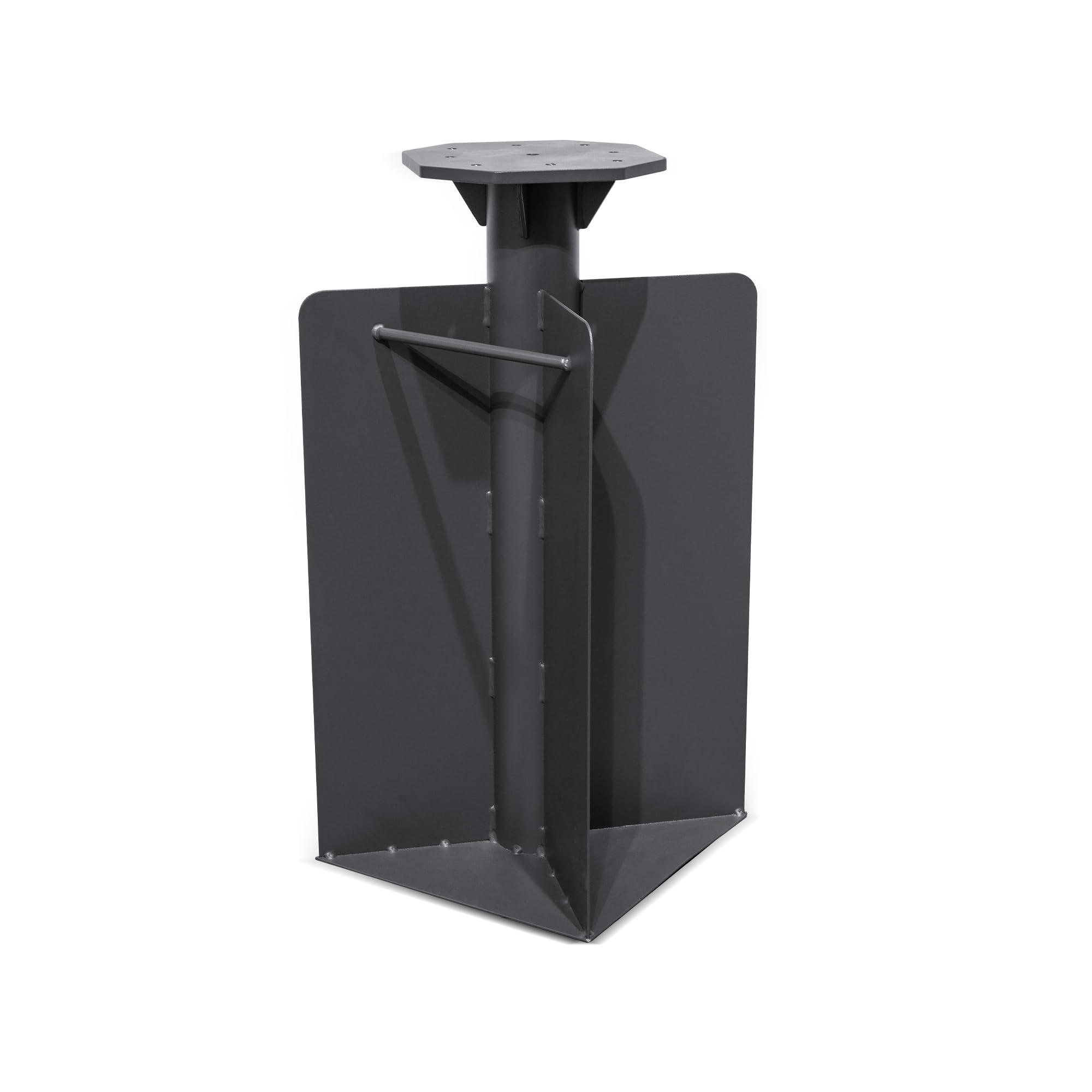 PURPLE LEAF In-ground Patio Umbrella Base YM4012 Weighted Outdoor Umbrella Base 24.41