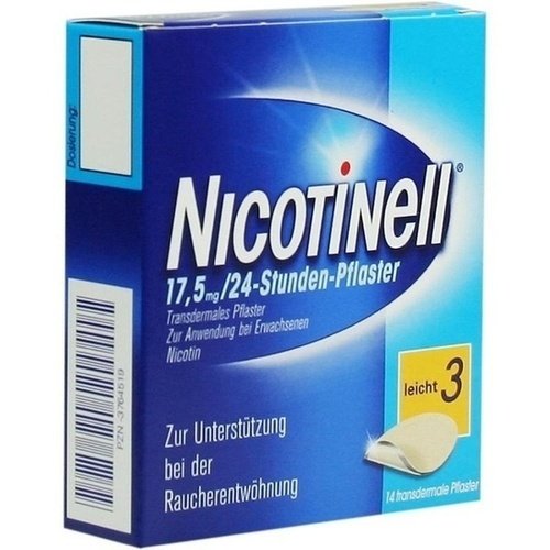 Nicotinell 17,5 Mg 24 Stunden Pfl.transdermal 14 St